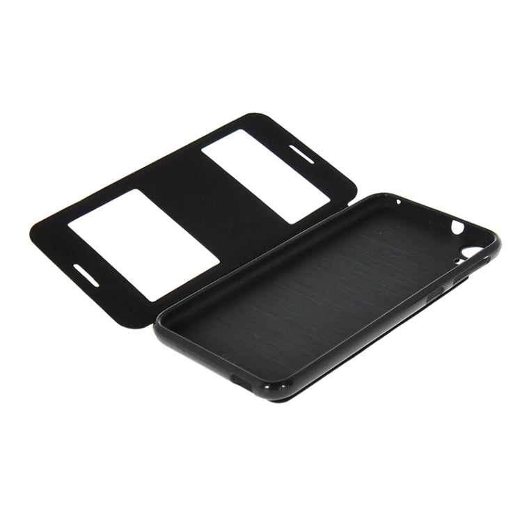 Horizontal Flip Leather Case with Call Display ID & Holder for HTC Desire 820 / 820s