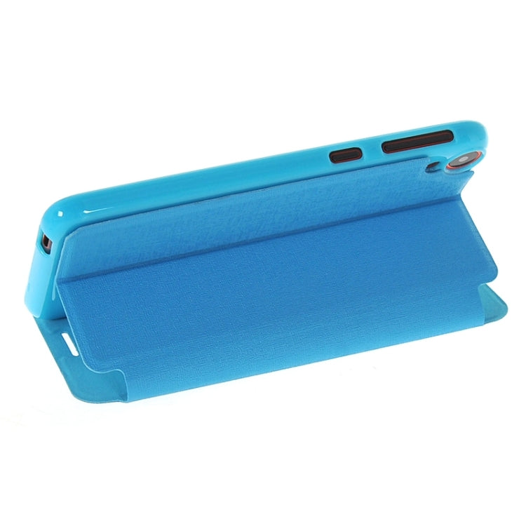 Horizontal Flip Leather Case with Call Display ID & Holder for HTC Desire 820 / 820s