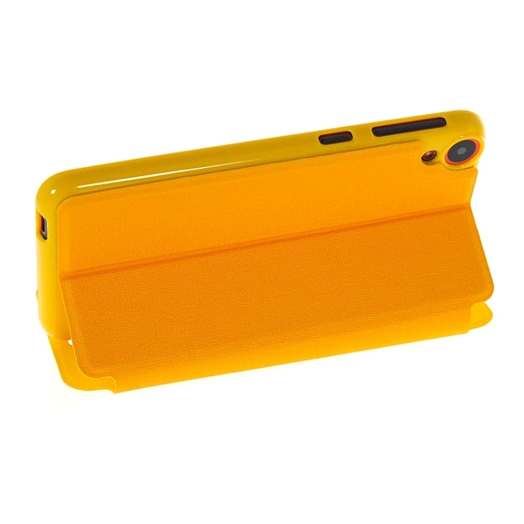 Horizontal Flip Leather Case with Call Display ID & Holder for HTC Desire 820 / 820s