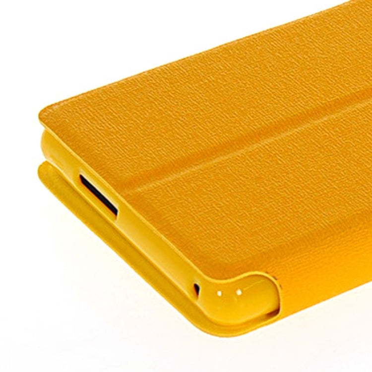 Oracle Texture Flip Leather Case with Holder & Caller ID Window for Sony Xperia M2