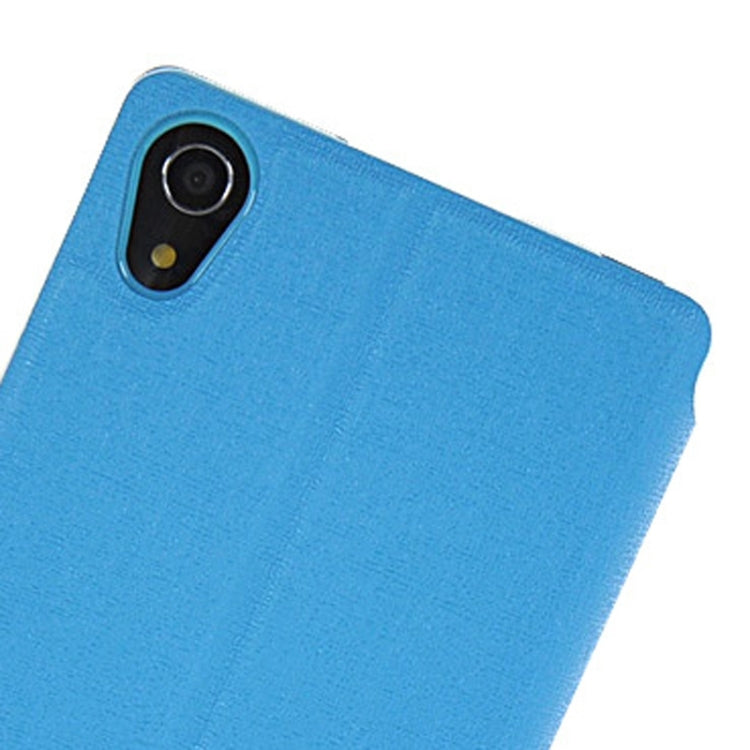 Oracle Texture Flip Leather Case with Holder & Caller ID Window for Sony Xperia Z2