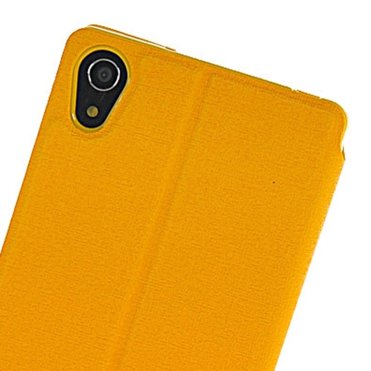 Oracle Texture Flip Leather Case with Holder & Caller ID Window for Sony Xperia Z2