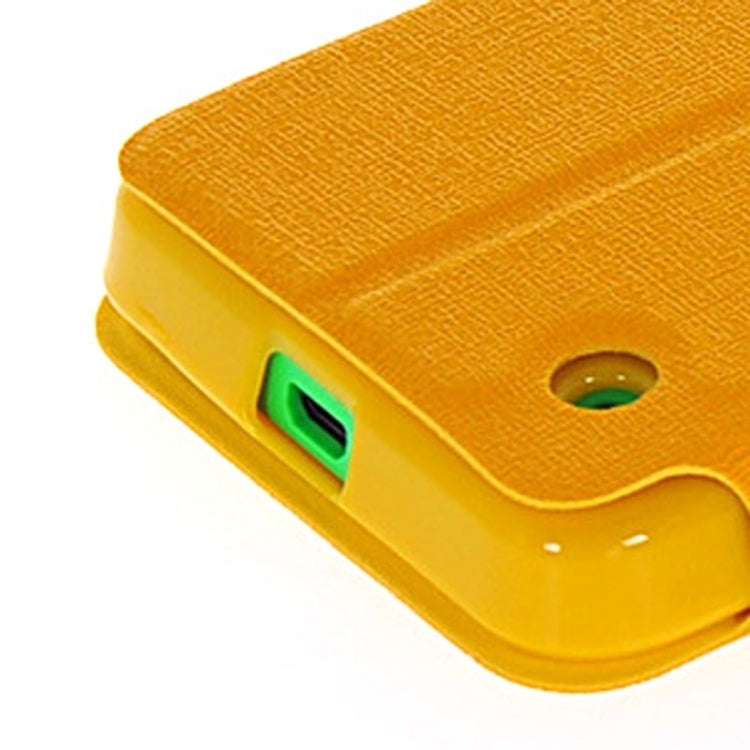 Horizontal Flip Leather Case with Call Display ID & Holder for Microsoft Lumia 630