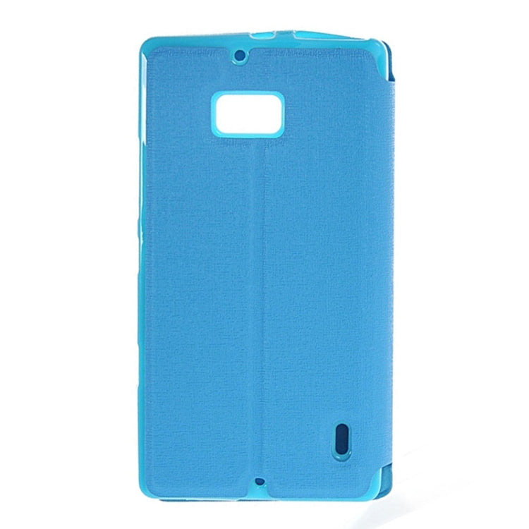 Horizontal Flip Leather Case with Call Display ID & Holder for Nokia Lumia 930