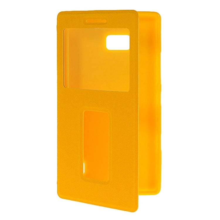 Horizontal Flip Leather Case with Call Display ID & Holder for Nokia Lumia 930