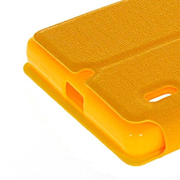 Horizontal Flip Leather Case with Call Display ID & Holder for Nokia Lumia 930