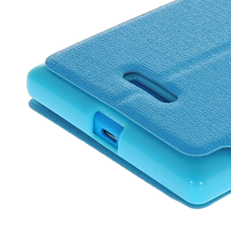 Horizontal Flip Leather Case with Call Display ID & Holder for Nokia XL