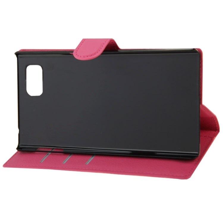 Litchi Texture Flip Leather Case with Holder & Card Slots & Wallet for Lenovo VIBE Z2 Pro / K920
