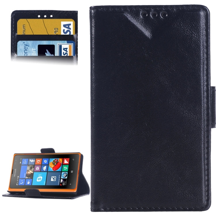 Retro Oil PU Leather Case with Card Slots & Wallet & Holder for Microsoft Lumia 532