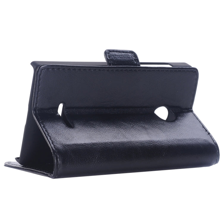 Retro Oil PU Leather Case with Card Slots & Wallet & Holder for Microsoft Lumia 532