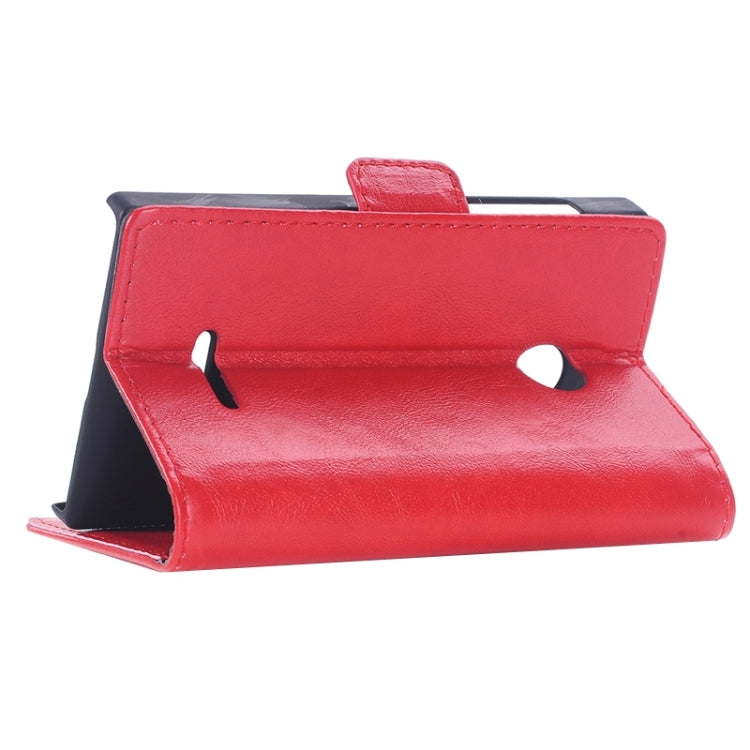 Retro Oil PU Leather Case with Card Slots & Wallet & Holder for Microsoft Lumia 532