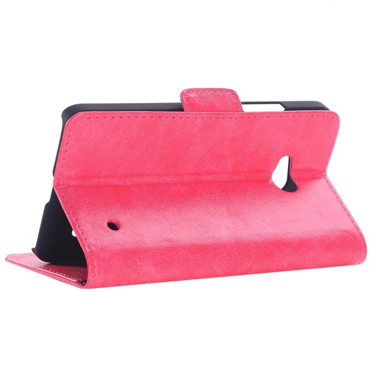 Retro Oil PU Leather Case with Card Slots & Wallet & Holder for Microsoft Lumia 640