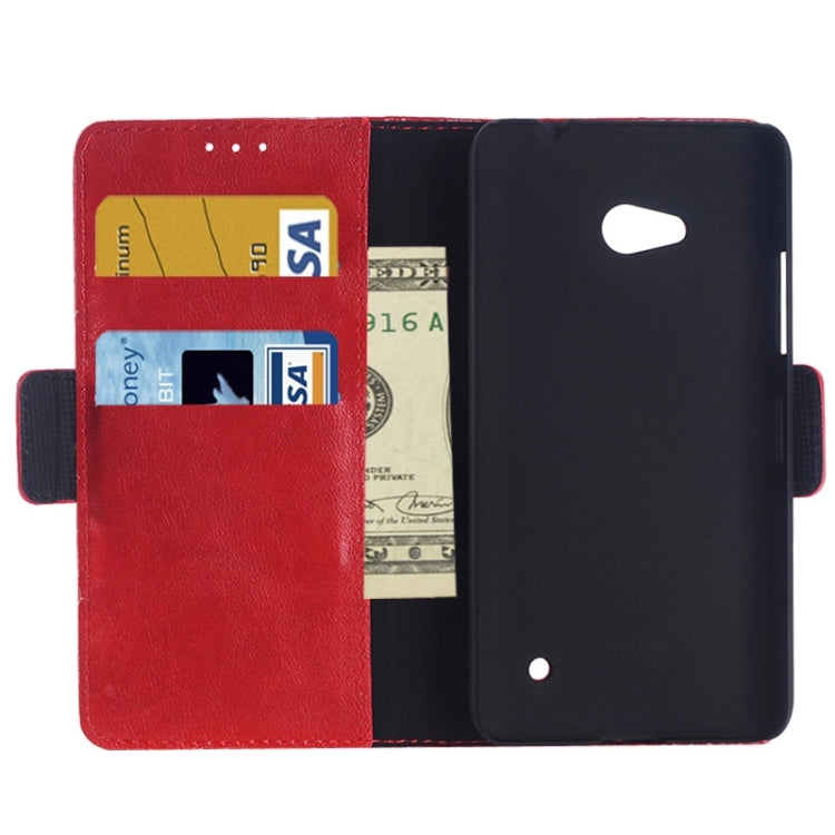 Retro Oil PU Leather Case with Card Slots & Wallet & Holder for Microsoft Lumia 640