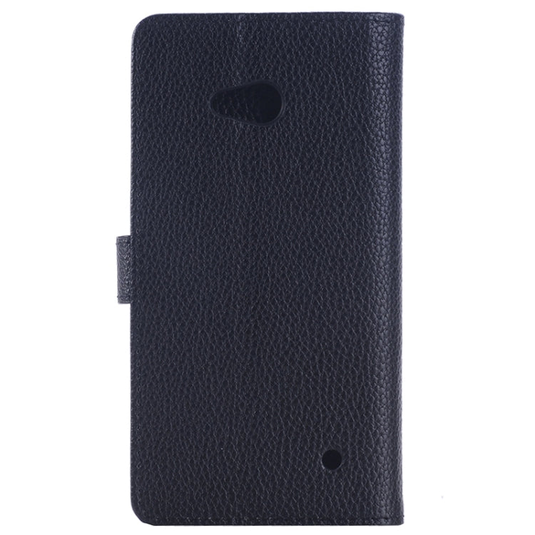 Litchi Texture Flip Leather Case with Holder & Card Slots & Wallet for Microsoft Lumia 640