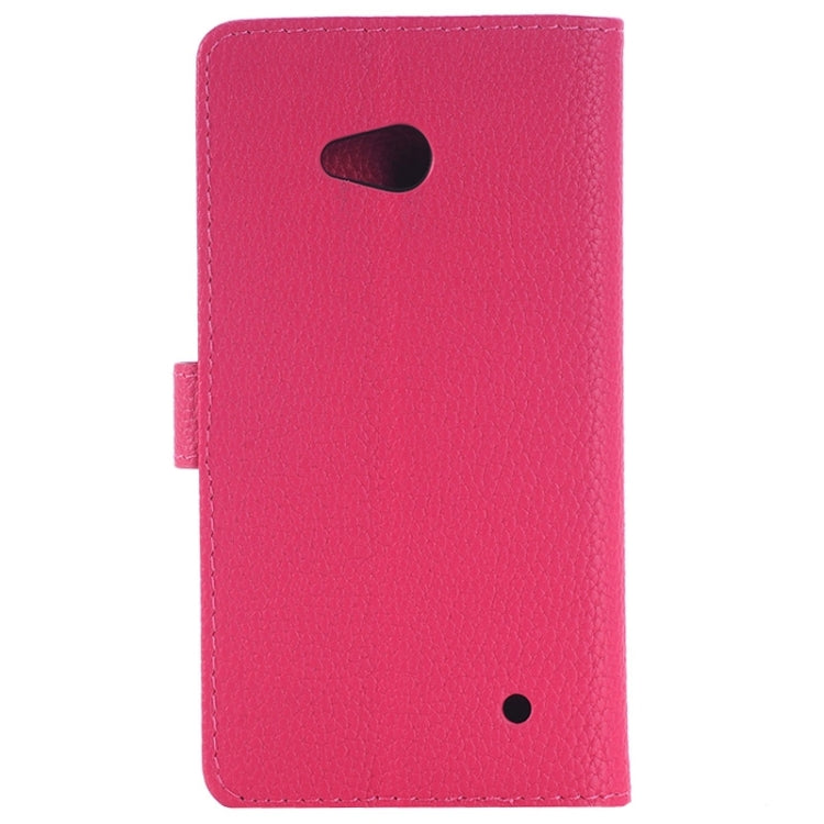 Litchi Texture Flip Leather Case with Holder & Card Slots & Wallet for Microsoft Lumia 640