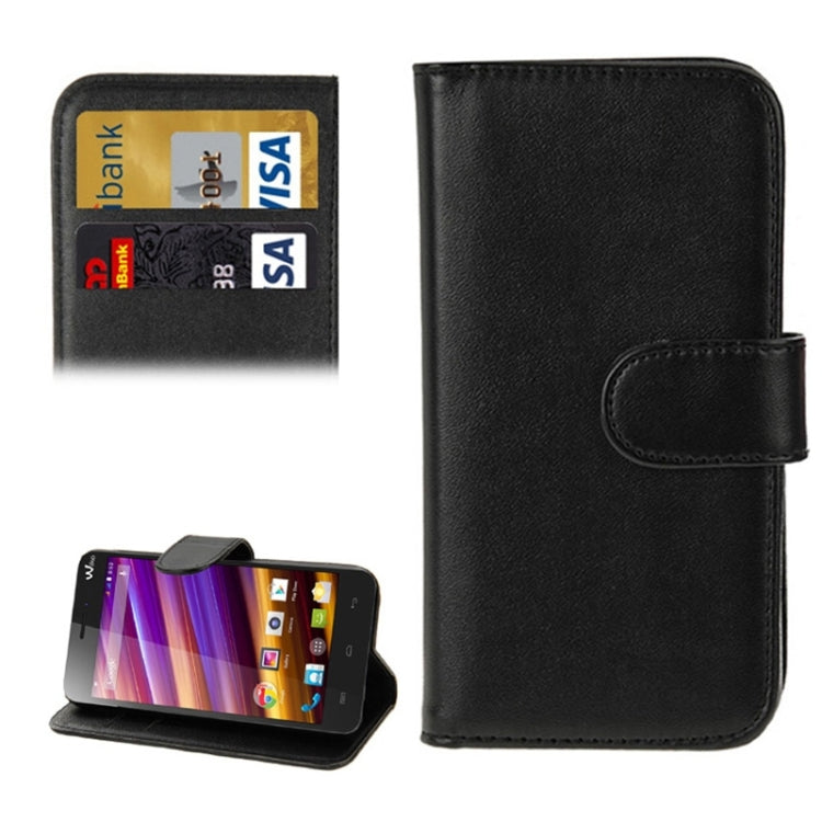 Horizontal Flip Magnetic Buckle PU Leather Case with Holder & Card Slot & Wallet for Wiko Jimmy