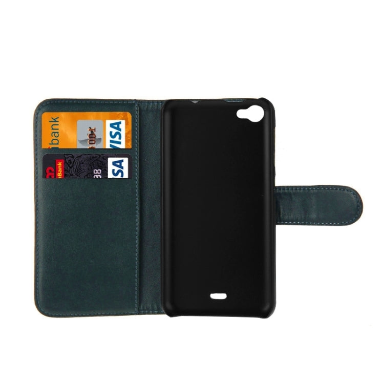 Horizontal Flip Magnetic Buckle PU Leather Case with Holder & Card Slot & Wallet for Wiko Jimmy