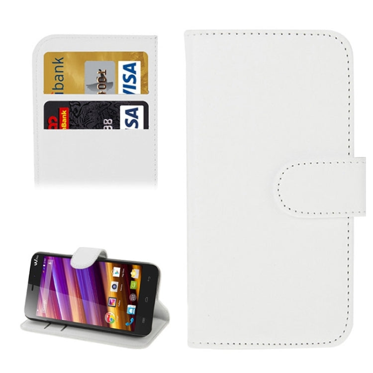 Horizontal Flip Magnetic Buckle PU Leather Case with Holder & Card Slot & Wallet for Wiko Jimmy