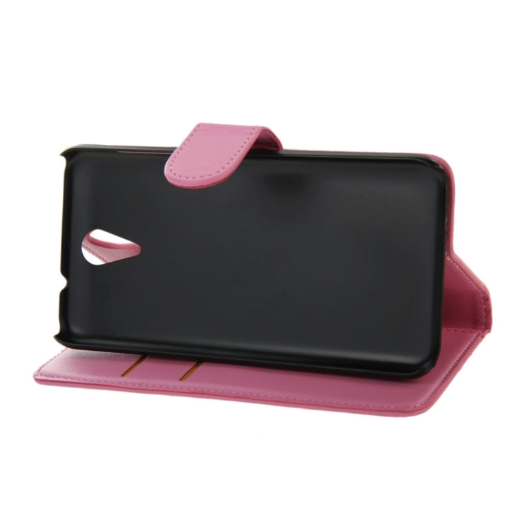 Horizontal Flip Magnetic Buckle PU Leather Case with Holder & Card Slot & Wallet for HTC Desire 620