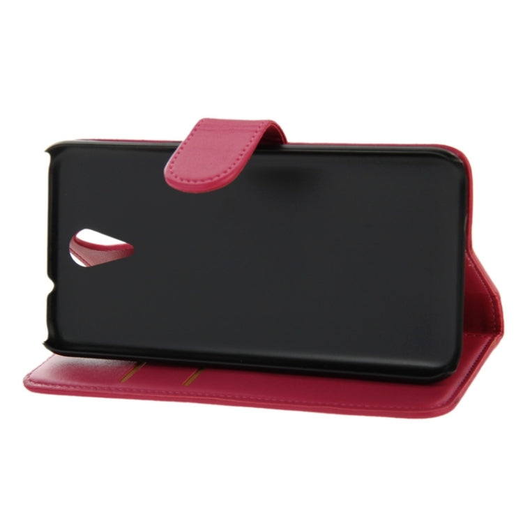 Horizontal Flip Magnetic Buckle PU Leather Case with Holder & Card Slot & Wallet for HTC Desire 620