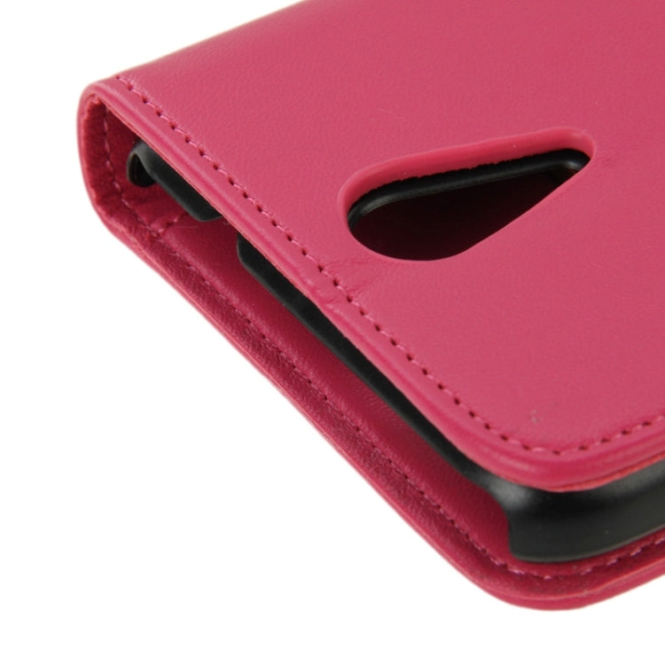 Horizontal Flip Magnetic Buckle PU Leather Case with Holder & Card Slot & Wallet for HTC Desire 620