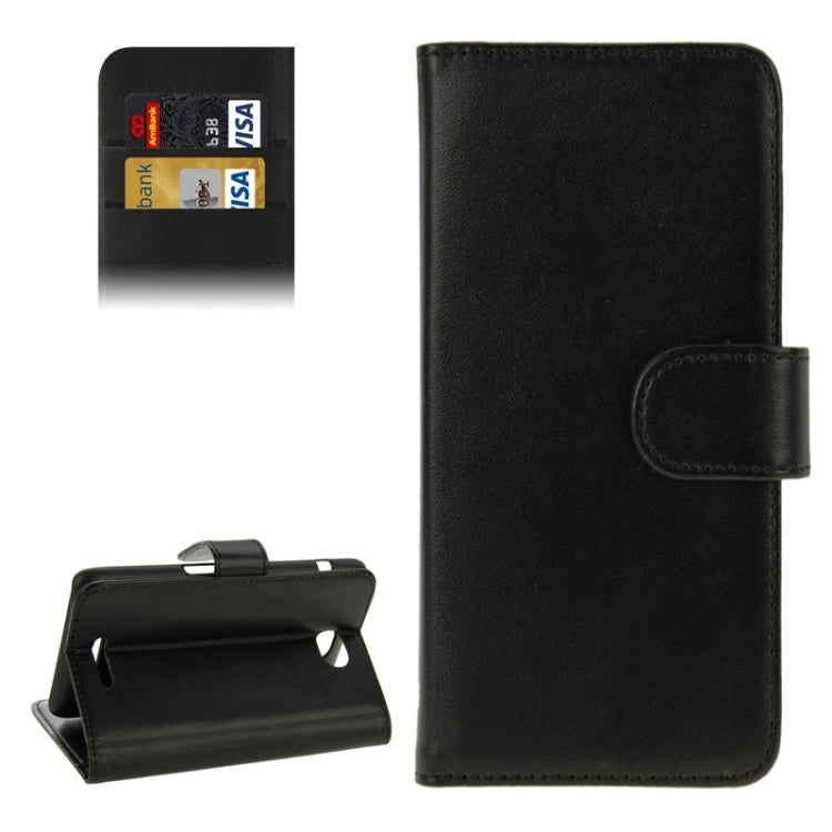Horizontal Flip Magnetic Buckle PU Leather Case with Holder & Card Slot & Wallet for Sony Xperia E4