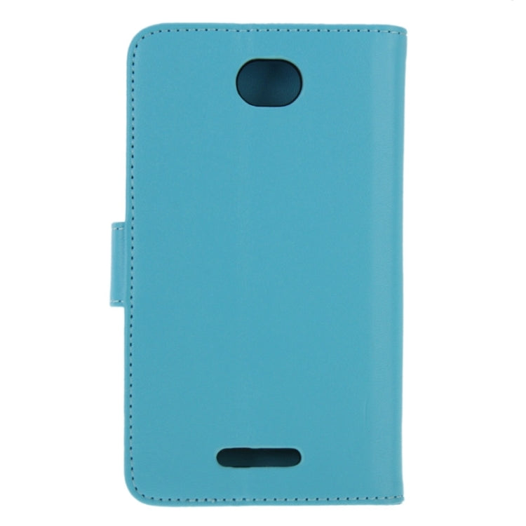 Horizontal Flip Magnetic Buckle PU Leather Case with Holder & Card Slot & Wallet for Sony Xperia E4