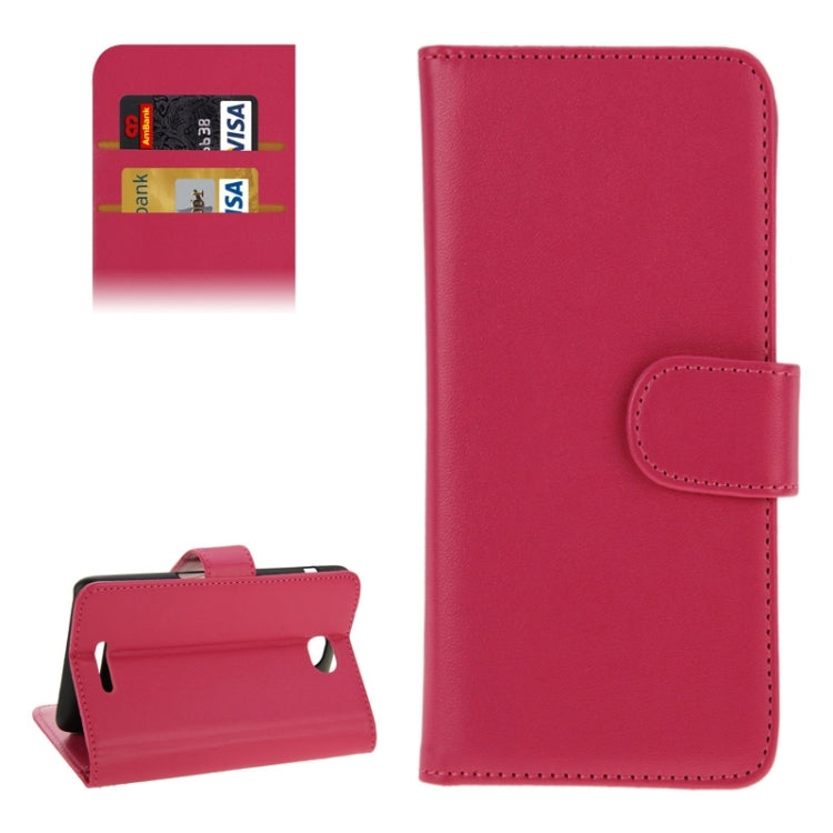 Horizontal Flip Magnetic Buckle PU Leather Case with Holder & Card Slot & Wallet for Sony Xperia E4