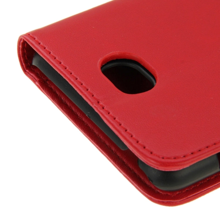 Horizontal Flip Magnetic Buckle PU Leather Case with Holder & Card Slot & Wallet for Sony Xperia E4