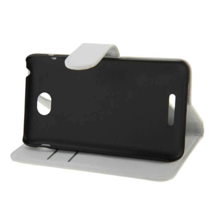 Horizontal Flip Magnetic Buckle PU Leather Case with Holder & Card Slot & Wallet for Sony Xperia E4