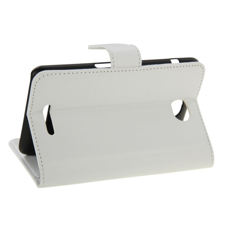 Horizontal Flip Magnetic Buckle PU Leather Case with Holder & Card Slot & Wallet for Sony Xperia E4