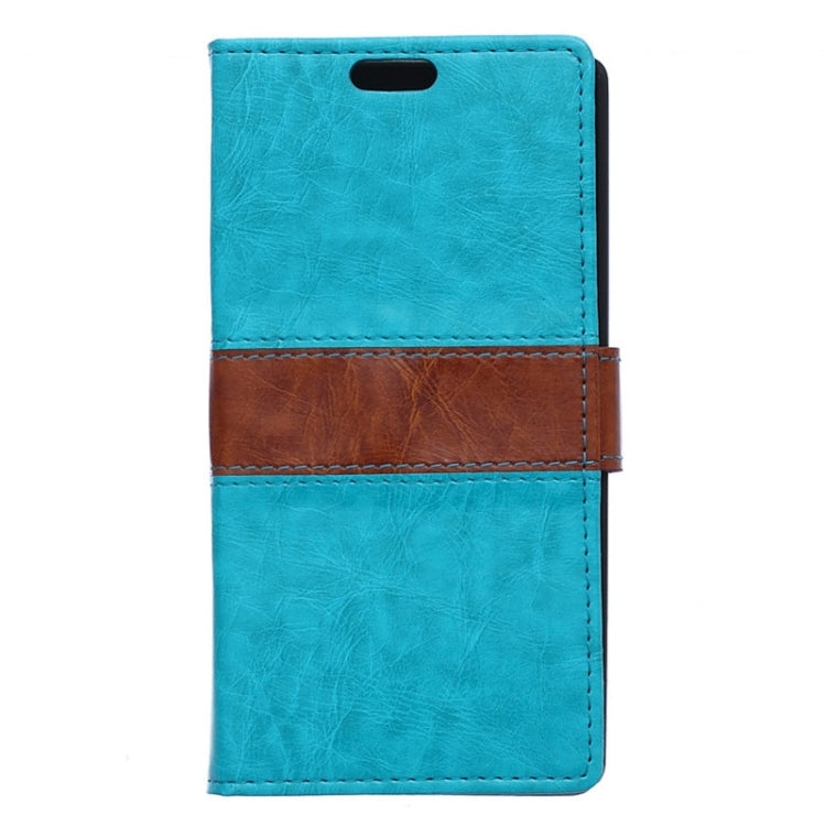 Color Matching Flip Leather Case with Holder & Card Slots & Wallet for Huawei Ascend G7
