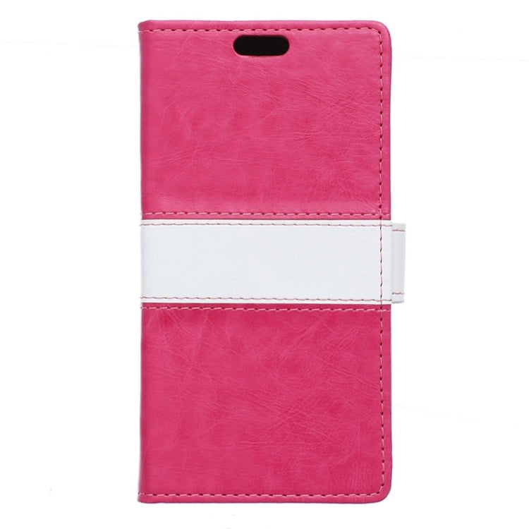 Color Matching Flip Leather Case with Holder & Card Slots & Wallet for Huawei Ascend G7