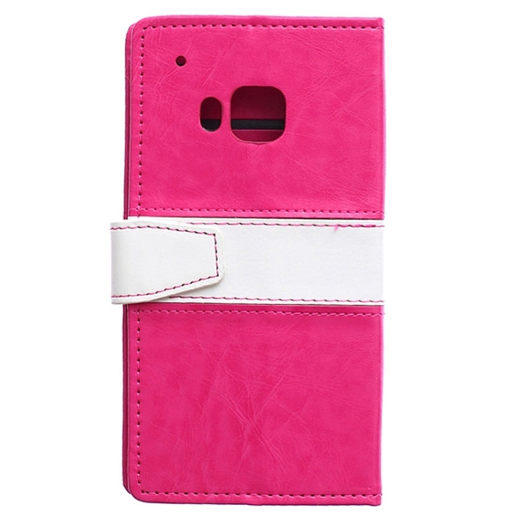 Color Matching Flip Leather Case with Holder & Card Slots & Wallet for HTC One M9