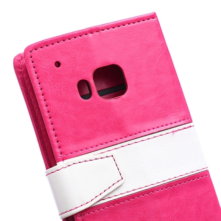 Color Matching Flip Leather Case with Holder & Card Slots & Wallet for HTC One M9