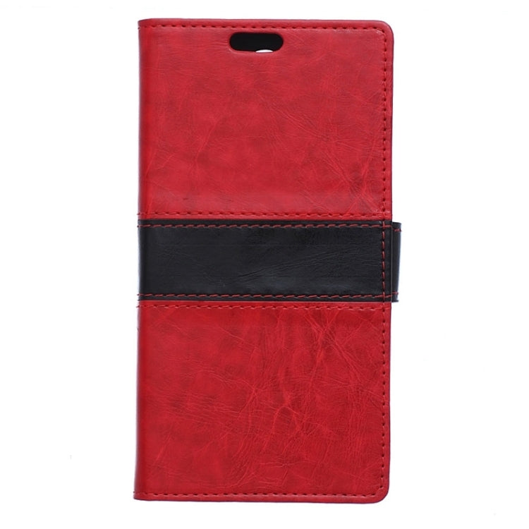 Color Matching Flip Leather Case with Holder & Card Slots & Wallet for HTC Desire 620