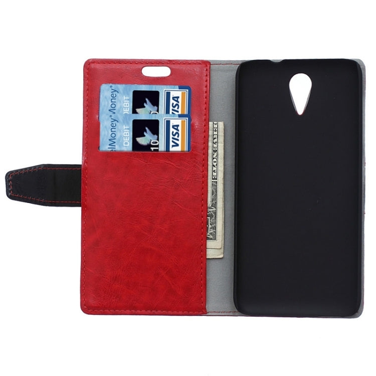 Color Matching Flip Leather Case with Holder & Card Slots & Wallet for HTC Desire 620