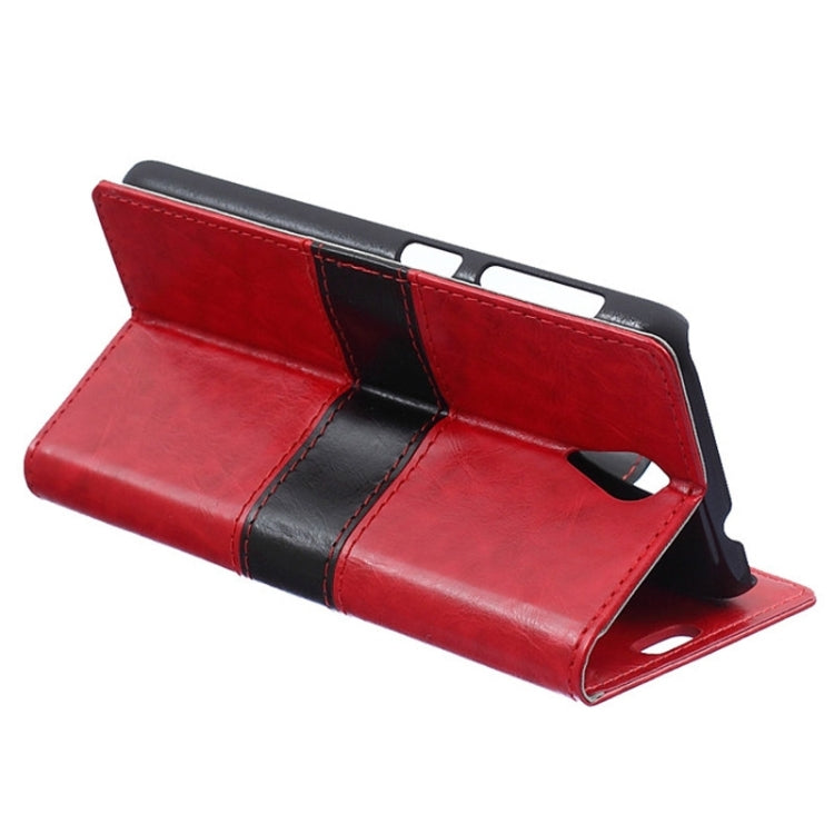 Color Matching Flip Leather Case with Holder & Card Slots & Wallet for HTC Desire 620