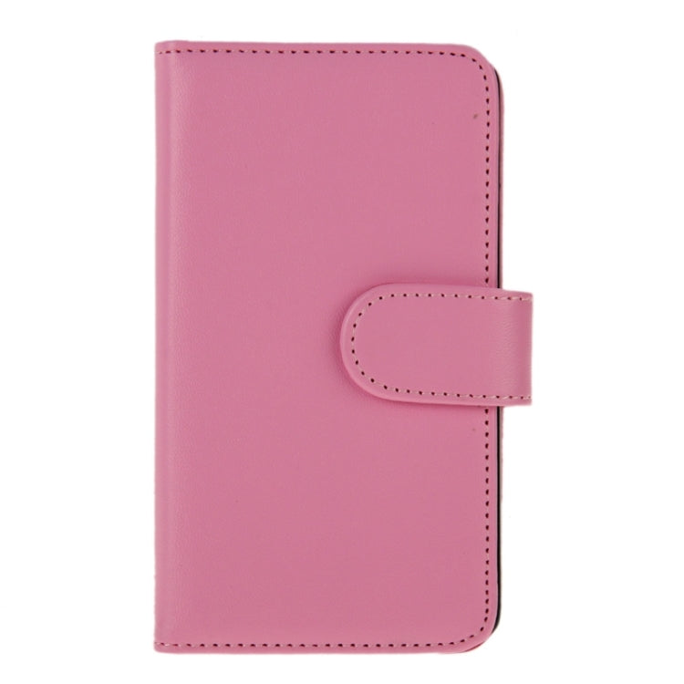 Horizontal Flip Magnetic Buckle PU Leather Case with Holder & Card Slot & Wallet for LG Optimus F60