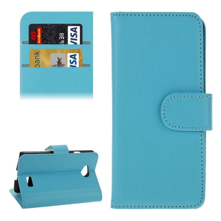 Horizontal Flip Magnetic Buckle PU Leather Case with Holder & Card Slot & Wallet for LG Optimus F60
