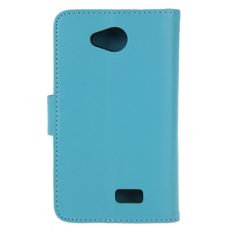Horizontal Flip Magnetic Buckle PU Leather Case with Holder & Card Slot & Wallet for LG Optimus F60
