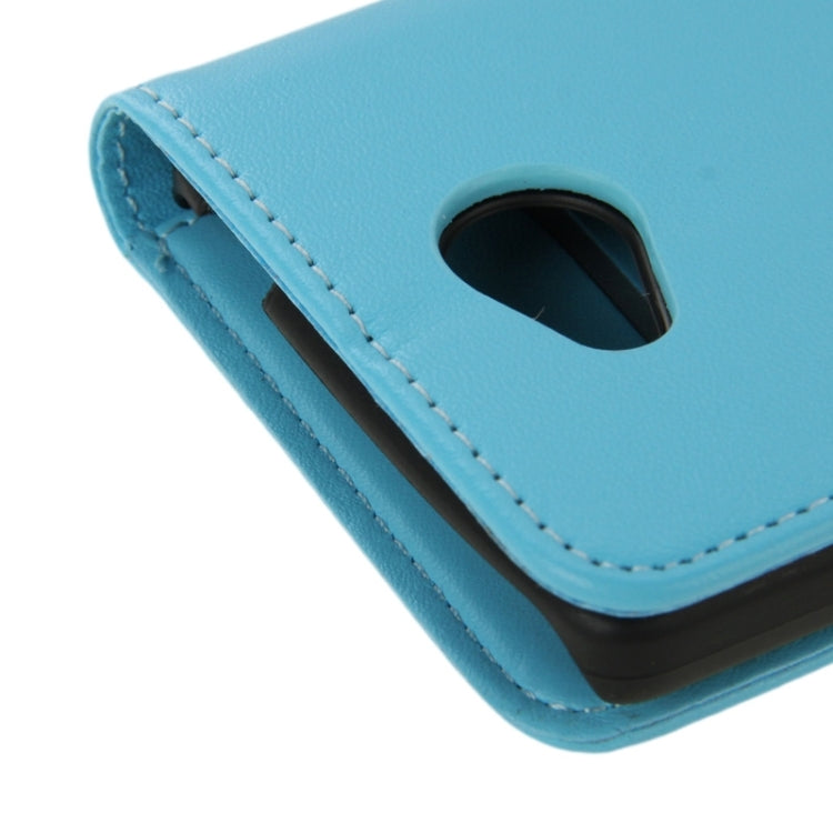 Horizontal Flip Magnetic Buckle PU Leather Case with Holder & Card Slot & Wallet for LG Optimus F60