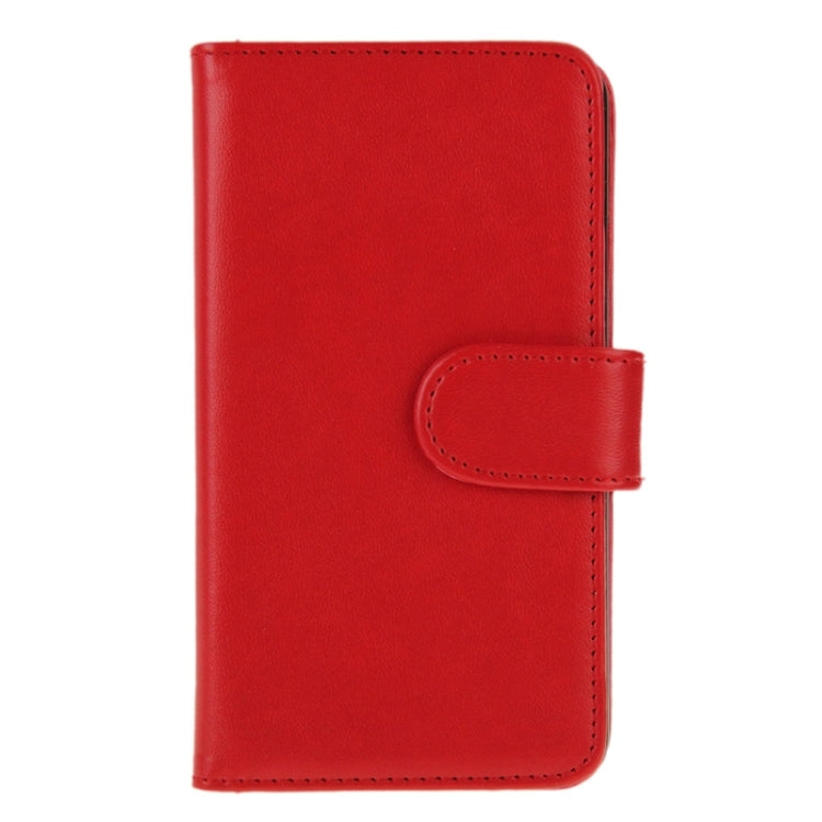 Horizontal Flip Magnetic Buckle PU Leather Case with Holder & Card Slot & Wallet for LG Optimus F60