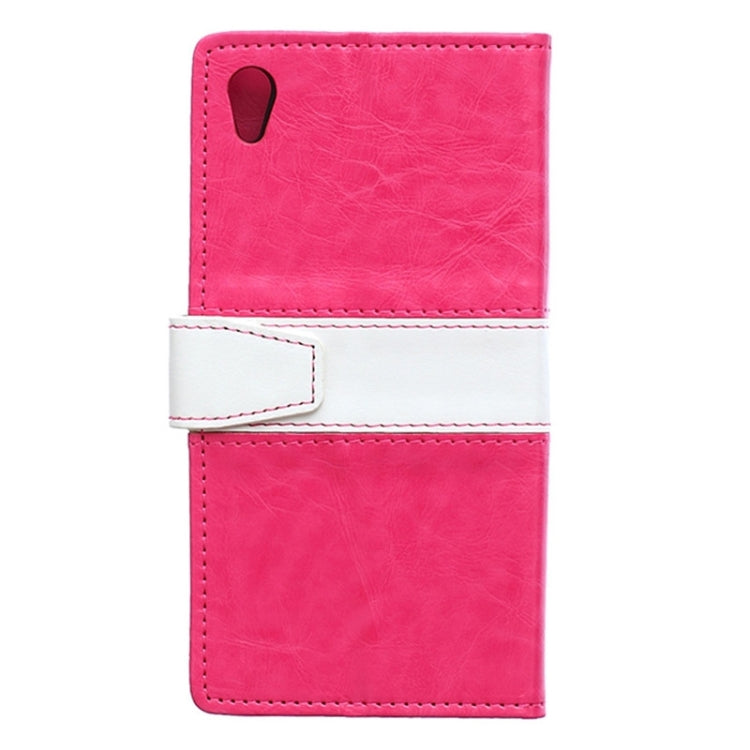 Color Matching Flip Leather Case with Holder & Card Slots & Wallet for Sony Xperia Z4