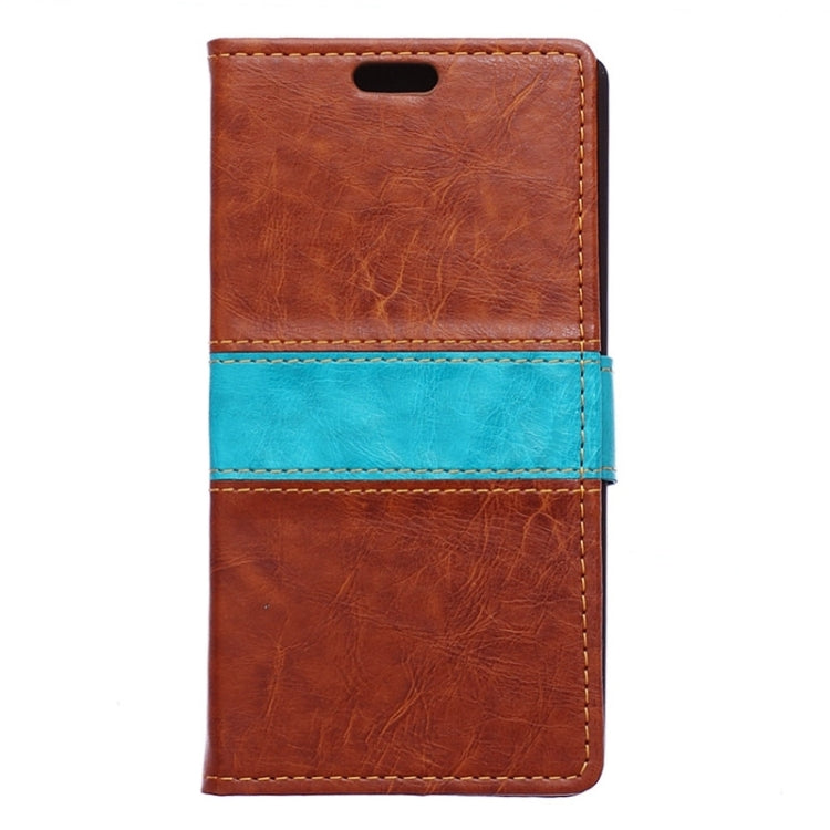 Color Matching Flip Leather Case with Holder & Card Slots & Wallet for Sony Xperia Z4