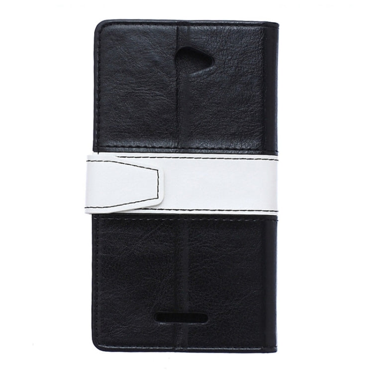 Color Matching Flip Leather Case with Holder & Card Slots & Wallet for Sony Xperia E4