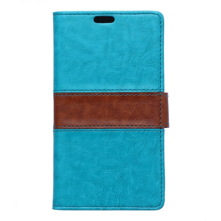 Color Matching Flip Leather Case with Holder & Card Slots & Wallet for Sony Xperia E4