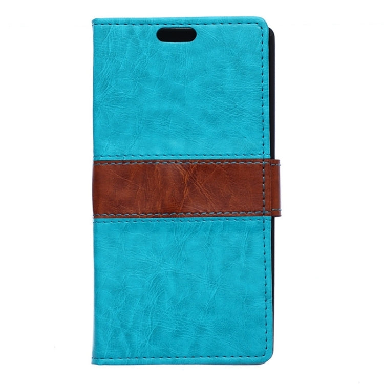Color Matching Flip Leather Case with Holder & Card Slots & Wallet for Microsoft Lumia 640