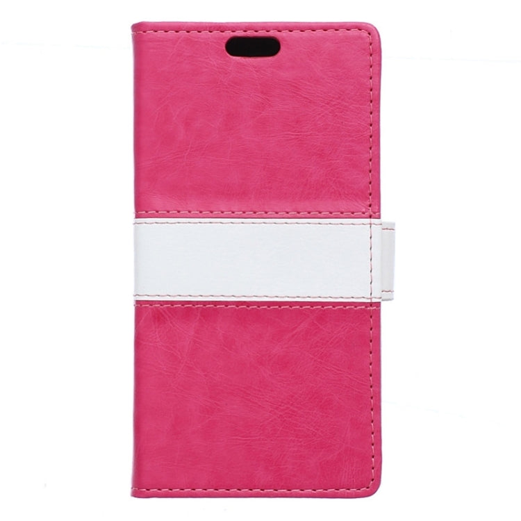 Color Matching Flip Leather Case with Holder & Card Slots & Wallet for Microsoft Lumia 640