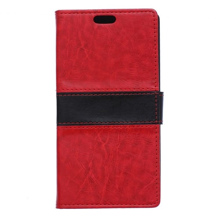 Color Matching Flip Leather Case with Holder & Card Slots & Wallet for Microsoft Lumia 640
